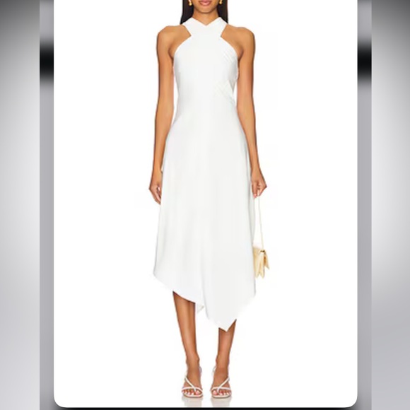 A.L.C. Revolve Quinn Asymmetrical Midi Dress Size 0 NWT